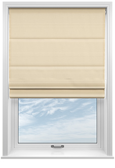 Knightsbridge, Cream - Twist&Fit Roman Blind